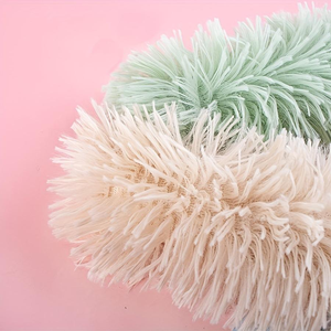 Jouet interactif pour chat en peluche de coton, coussin long et doux pour grigner, écologique, divertissant pour chaton, luxueux, tendance et adorable - Product Image 5