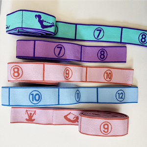 Fascia elastica <span class=keywords><strong>allenamento</strong></span> <span class=keywords><strong>per</strong></span> la fascia di resistenza Espalda Yoga Fitness danza palestra 8 / 10 / 12 griglia banda di esercizio - Product Image 1