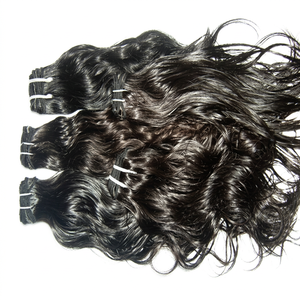 Cuticle Alainged Remy Human Hairs.Unprocessed Raw Natural Brown Soft and Smooth Double Wefted Hairs - Product Image 1