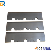 Couteau à découper le placage en HSS Sharp, haute résistance, trous percés avec précision, parallélisme de 0,003 mm pour la découpe du bois, taille personnalisée