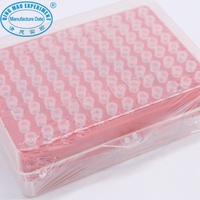Embouts de pipette de laboratoire 10 µl avec boîte de rangement en plastique pour 96 puits, ajustement universel pour la manipulation des liquides, 1 pièce