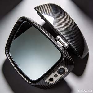 Accessoires de rétroviseur de voiture légers en fibre de carbone, tissage sergé double face tricoté - Product Image 3