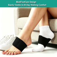 Arch Relief Plus - Bande de compression avec soutien orthopédique de la voûte plantaire pour fasciite plantaire, pieds plats, arches tombantes - Taille universelle