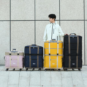 Maleta de Viaje Deportiva Oxford Impermeable con Ruedas, Bolsa de Viaje Plegable con Ruedas, Maleta con Ruedas Giratorias - Product Image 3