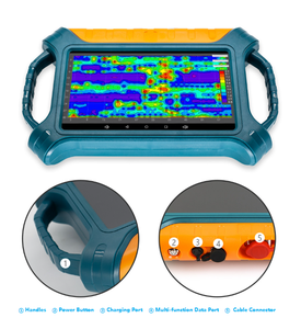 Détecteur de résistivité multicanal ADMT 300SX 16 canaux pour la localisation d'eau souterraine, personnalisable OEM pour l'exploration des eaux souterraines - Product Image 1