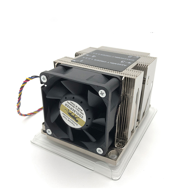 2U LGA3647 CPU Cooler Server Heatsink