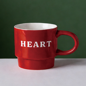 Taza de Cerámica Roja <span class=keywords><strong>XOXO</strong></span> - Taza de Café de 16 oz con Estampado Blanco, Regalo del Día de San Valentín para Ella - Product Image 3