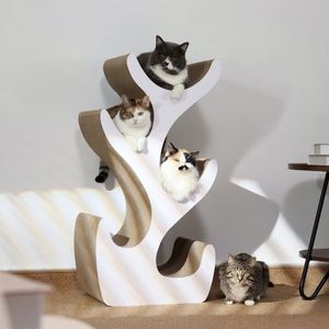 Produit breveté, grand arbre à gratter pour chat en papier, attrayant et durable, adapté à différents chats - Product Image 1
