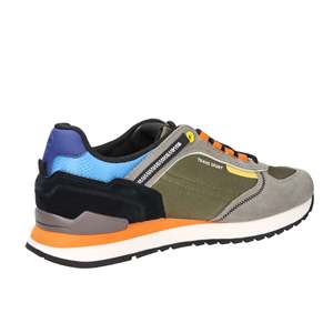 Sneakers Sportive Travis da Uomo Colmar, Scarpe Trendy in Tela Grigio-Verde - Product Image 5