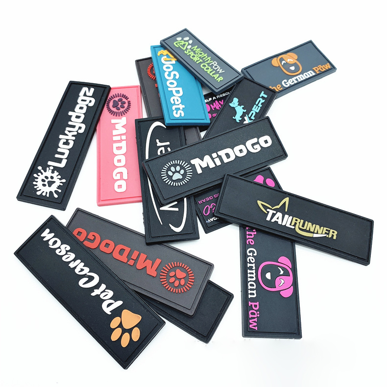 Customize 3D Silicone Patch, Garment Label, Apparel Accessories, Clothing Label Tag, Pvc Patch, Rubber Badge