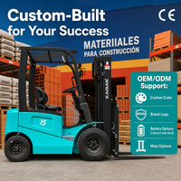 Chariot élévateur électrique compact 1,5-2 tonnes avec levage complet GRATUIT pour la logistique d'entrepôt - Livraison gratuite
