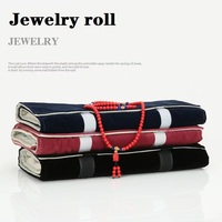 DOC Jewelry collection roll bag boucles d'oreilles collier bague bracelet montre voyage exposition sac de rangement