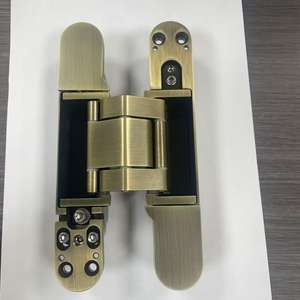 مفصل إغلاق غير مرئي ناعم ثلاثي الأبعاد قابل للتعديل من سبائك الزنك الحديثة vsskg للأبواب الخشبية مزود بمفصلات مفتوحة بزاوية 100 درجة - Product Image 6