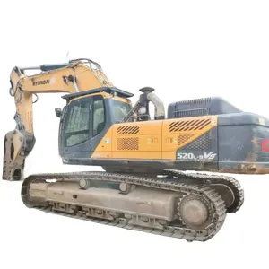 Excavadora de máquina de construcción Hyundai 520 52Ton de buen rendimiento Hyundai 520-9 Crawler Hyundai 520 Excavadoras usadas 2019 AÑO