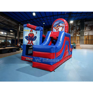 Castillo Inflable <span class=keywords><strong>de</strong></span> <span class=keywords><strong>Spiderman</strong></span> <span class=keywords><strong>de</strong></span> Grado Comercial, Juegos Inflables para Patio <span class=keywords><strong>de</strong></span> Recreo, Alquiler para Fiestas Infantiles al Aire Libre - Product Image 2