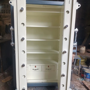 Heavy Duty Steel Home Safety <b>Box</b> With Fingerprint Access Control Key Storage Industrial Locker Digital <b>Lock</b> INDUSTRIAL USE SAFE - Product Image 2