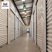 Unidades de Almacenamiento Modulares Prefabricadas de Acero Galvanizado, Sistema de Unidades de Almacenamiento Grandes con Paredes Divisorias Interiores