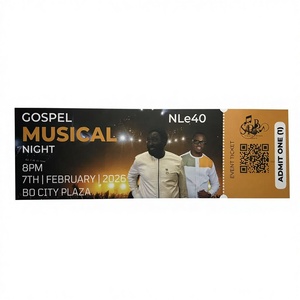 Biglietto Personalizzato con Logo: Biglietto <span class=keywords><strong>di</strong></span> Viaggio, Carta d'Imbarco, Biglietto per Concerto, Biglietto Sorpresa, Biglietto Regalo, <span class=keywords><strong>Invito</strong></span> VIP - Product Image 1