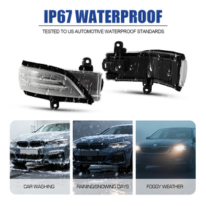 Venta al por mayor: 2 unidades de intermitentes secuenciales ámbar para espejos laterales con control de interruptor para Subaru Crosstrek/<span class=keywords><strong>Forester</strong></span>/Impreza/Outback/WRX STI - Product Image 4