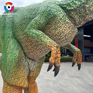 T-Rex аниматронный костюм для Хэллоуина для детей и взрослых для торговых центров, Приключенческие парки, игровые домики, дневные заботы в аэропортах - Product Image 5