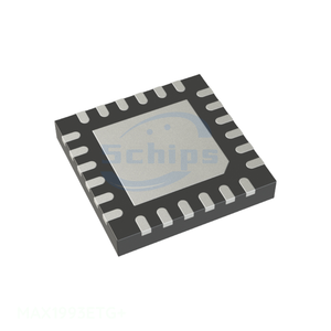 MAX1993ETG+ 24 WFQFN Circuit intégré à contacts apparents REG CTRLR BUCK 24TQFN Composants électroniques Fabricant de composants électroniques Canal de gestion de l'alimentation (PMIC) - Product Image 1