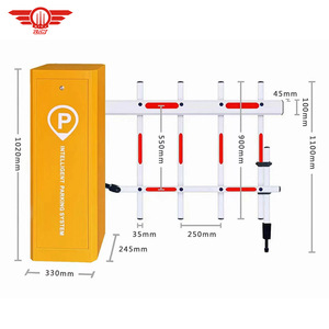 Barriera Automatica per Controllo Accessi Parcheggio Prodotta in Cina, Braccio da 4m 5m 6 Metri per Parcheggi - Product Image 4