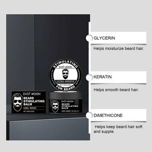 Private Label 100g uomo barba cura la pelle <span class=keywords><strong>balsamo</strong></span> lenitivo nutre delicato <span class=keywords><strong>balsamo</strong></span> per la cura della barba - Product Image 3