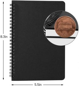 Fast Shipping A5 Spiral Ruled PP Cover Lined Travel Writing Students College Office <b>Diary</b> Notebooks Customizable Custom Logo 80 - Product Image 2