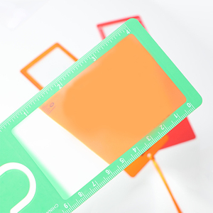 Magnifying Glass <b>Bookmark</b> Compact Portable Design for Reading Study Ideal for Students Book Lovers Durable Lightweight - Product Image 3