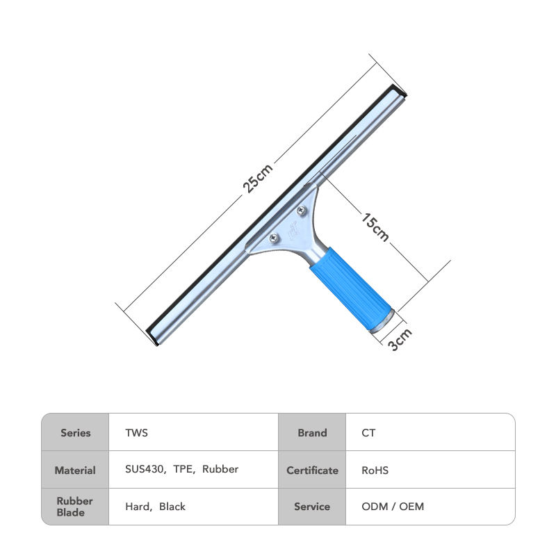 TWS 025, ยางสีดำ, 25ซม