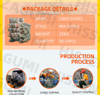Chaussures d'occasion pour femmes, lots de chaussures d'occasion, chaussures mixtes usagées