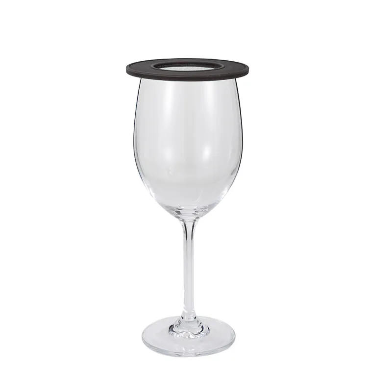 Chaleco de silicona Copa cubierta beber tops ventilado de silicona de vidrio de vino cubre
