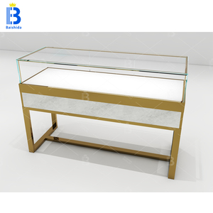 Bsd baishida bsdzb243 bền đồ trang sức cầm tay Hiển thị đứng dẫn chiếu sáng không thấm nước Titan gương vàng hình chữ nhật hiển thị - Product Image 5