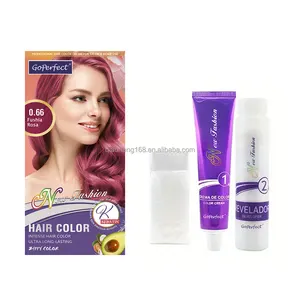 New Fashion Trendy Orange Colour Permanent Hair Dye Cream Salon Use Hair Dye Cream Hair Dye Cream For Adult