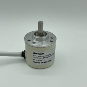 Encoder Rotary Inkremental Tipe Elektrik 38MM Poros 6mm Hengstler RI41-EO/1024/2000/2500ES DC 5-24V Kabel Solder Lug Coding - Product Image 3