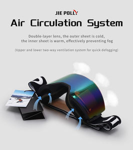 Lunettes de ski OTG personnalisées avec logo OEM, verres magnétiques de luxe pour l'extérieur, photochromiques, pour snowboard, - Product Image 6