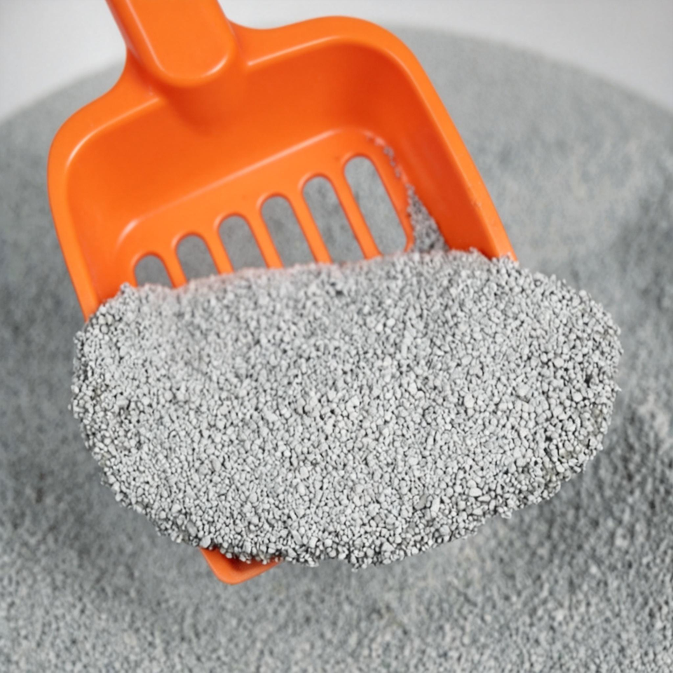 TenoMirage Bentonite Cat Litter TN-H201: Strong Clumping Low Dust Volcanic Mineral Litter