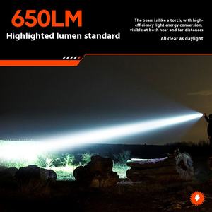 עבור pilips sfl2141 הוביל פנס light סופר זום טעינה עמיד למים חיצונית לטווח ארוך נייד עם חיים ארוכים לשימוש ביתי - Product Image 5