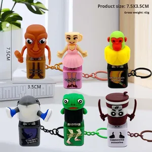 En gros, Figurine porte-clés Meme Requin 'Brainrot Tralalero Tralala' italien, Nouveaux modèles Tung Tung Tung Sahur, Jouets fantaisie et farces - Product Image 4