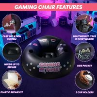 Fabrik Großhandel Moderne PVC aufblasbare Sitzsack Sofa Sitzsack Komfortable Air Sofa Faltbare Mode Lazy Chair für Esports Games