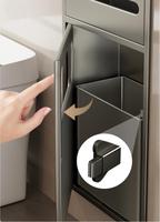 Support mural tout-en-un en acier inoxydable 304 sur mesure pour papier toilette, brosse WC, étagère téléphone et poubelle, avec niche sans rebord