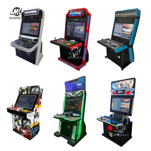 MAKER 6 Styles Usine Directe 32 LED Dragon Fist Armoire Vide <span class=keywords><strong>Jeu</strong></span> d'arcade Armoire de jeux à pièces Machine d'arcade classique - Product Image 2