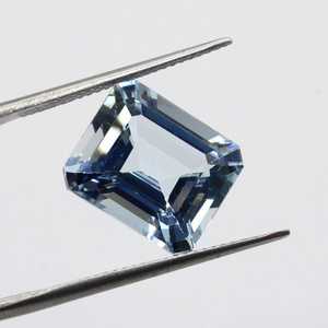 Anabiya Gems Natural Aquamarine Octagon Gemstone 7,50 Cts AA + Blue Africa Origin para la fabricación de joyas - Product Image 4