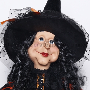 SOTE l'ultima <span class=keywords><strong>strega</strong></span> Horror della casa fantasma del Festival delle streghe di Halloween seduto per decorazioni per feste di giocattoli da Bar - Product Image 5