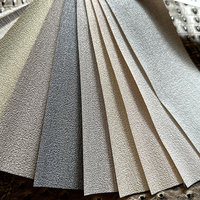 Papier peint 3D Home Decoration Modern Interior Decoration Background Wall Bedroom Living Room Hotel PVC Linen Plain Wallpaper