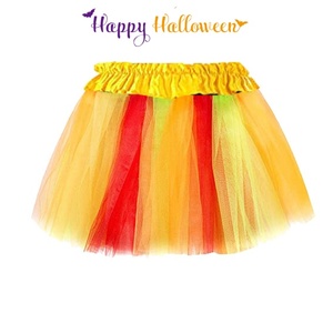 Costume Events 3-Layer Color Block Party Short <strong>Skirt</strong> Women <strong>Halloween</strong> Tutu <strong>Skirt</strong> - Product Image 5