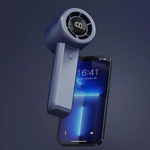 Ventilador de Mano de Alta Velocidad con Tres Velocidades Ajustables, Gran Potencia de Viento, Viento Giratorio Tipo Huracán, Ventilador Portátil con Carga USB, Ventilador de Bolsillo - Product Image 1