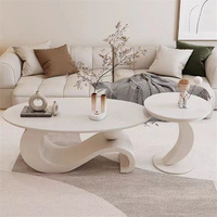 Table basse moderne en pierre frittée et métal, table d'appoint de luxe, combinaison décorative pour petit salon, mobilier de maison