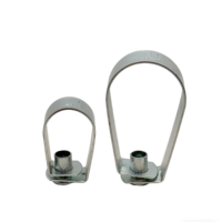 Colliers de serrage à ressort en acier galvanisé et inoxydable de haute qualité pour usage intensif, en forme de poire, pour tuyaux - TJTF