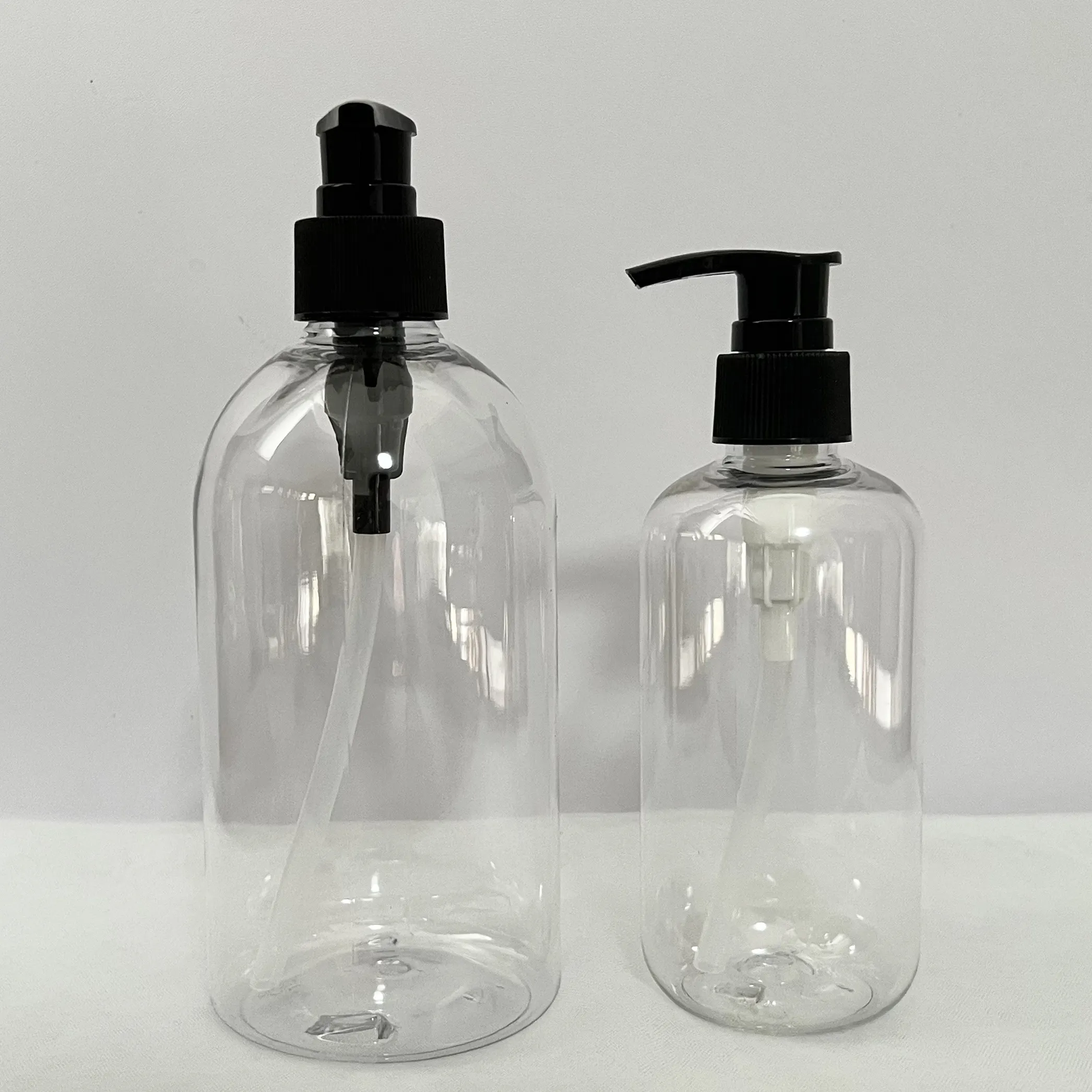 500ml Pump Bottles 10 oz Empty Plastic Pump Bottles Dispenser Shampoo Bottle Containers with Travel Lock for Liquid Soap Lotions